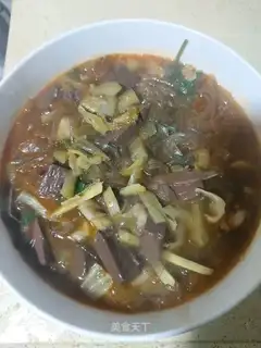 Pork blood fan