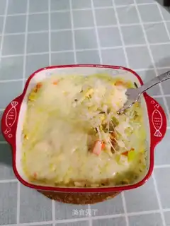 Microwave cheese rice