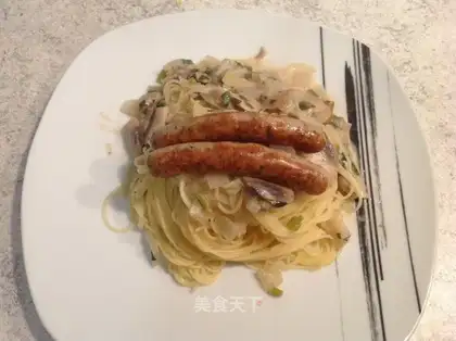 Cream pasta