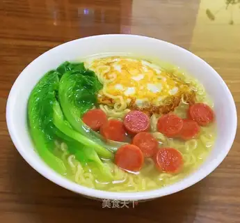 Ham eggs for noodles