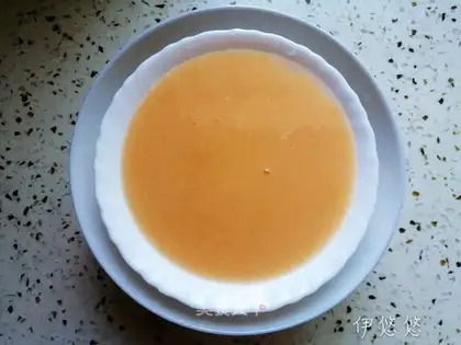 Carrot rice paste