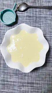 Yogurt mango juice