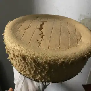 Eight inches of cake