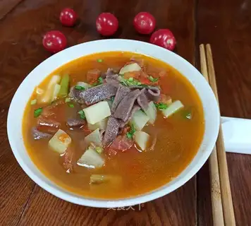 Tomato potato pasta