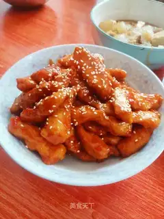 Chicken-style sugared ridge