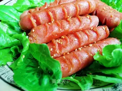 Fried sausage