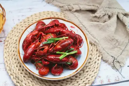 Fried lobster