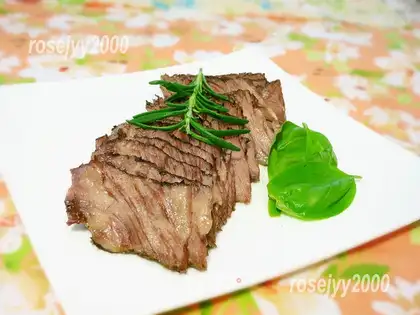 Vanilla roast beef
