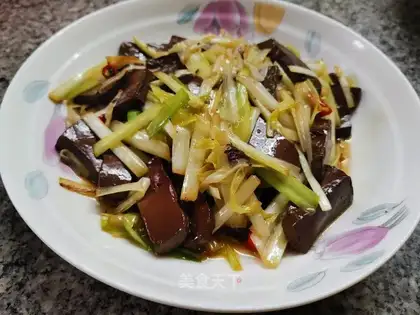 It's sour duck blood