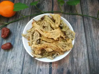 Fried sprouts