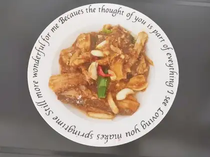 Red-fried fish