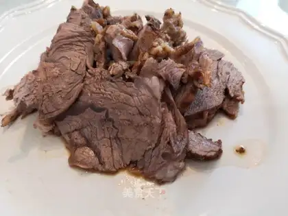 Homemade beef