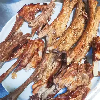The lamb chop