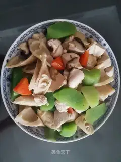 Double mushroom chicken