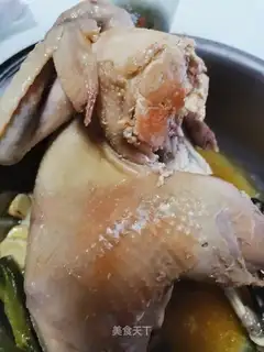 Salt chicken