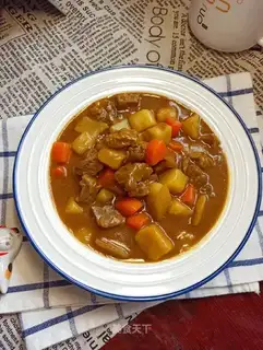 Curry beef