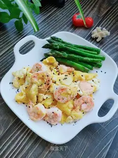 Shrimp and eggs