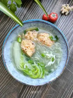 Soumaru cabbage fan soup