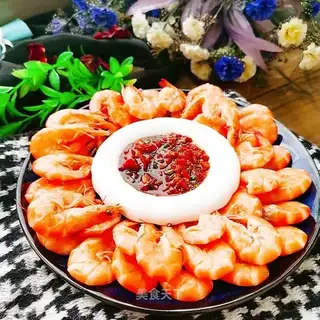 Boiled shrimp