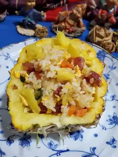Pineapple sausage fried rice