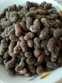 ♪ Sugar-cracked beans ♪