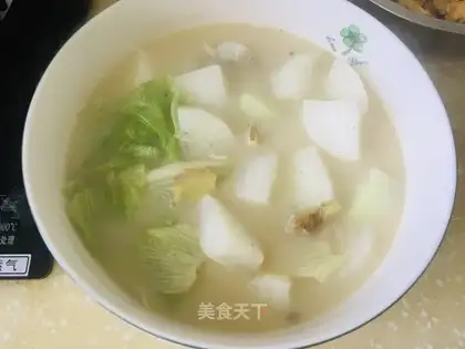 Fish head radish soup