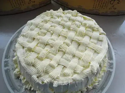 A flower cake