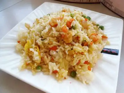 Shrimp egg fried rice