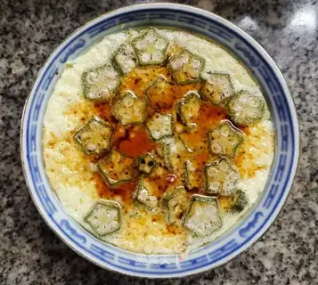 Autumn steamed eggs