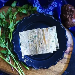 A celery waffle