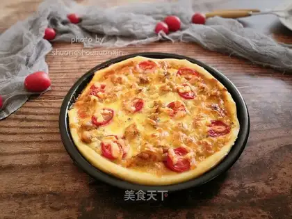 Chicken pizza in Orleans