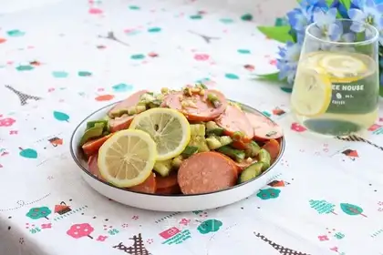 Cucumber sausage