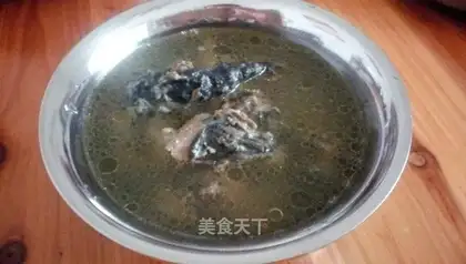 The chicken soup