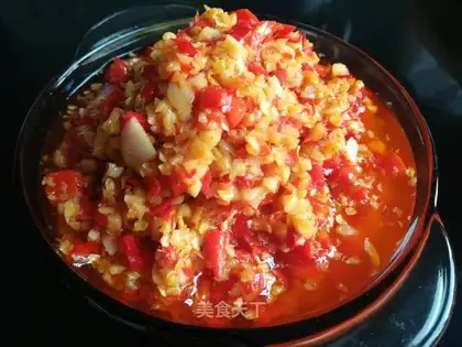 Spicy garlic pepper sauce