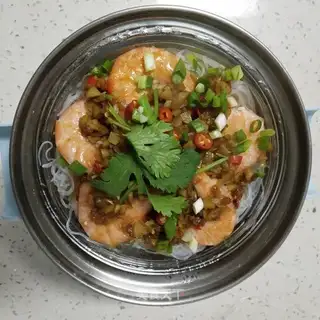 Garlic fan doll shrimp