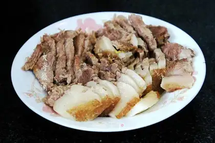 Garlic white meat