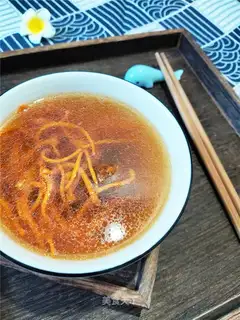 Plum soup