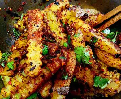 Spicy potatoes