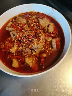 Boiled meat