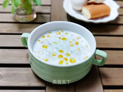 Milk corn oatmeal