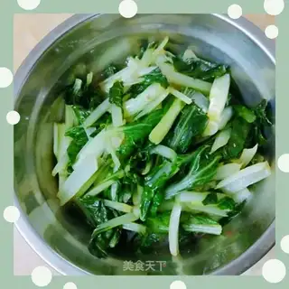 Soy sauce and cabbage
