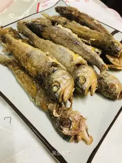 Fried yellow fish
