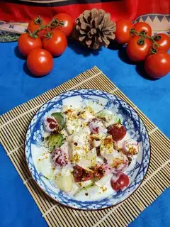 Yogurt and fruit