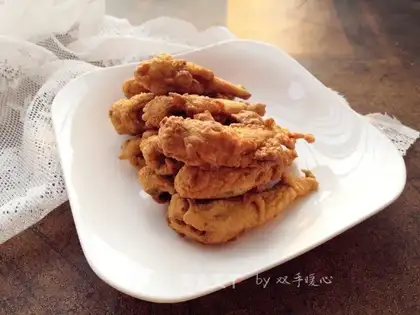 Fry the yellow fish
