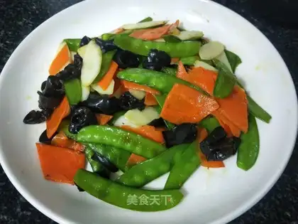 Four-coloured fried