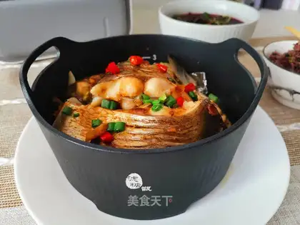 Tofu steamed fish