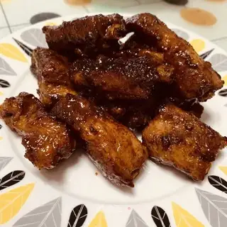 Red burn ribs