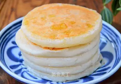 Apple rice waffles