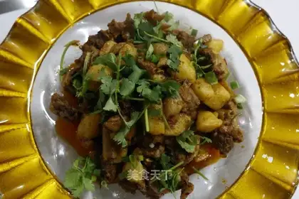 Potato chicken
