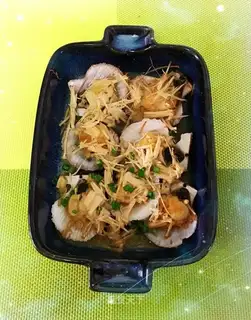 Baked scallops